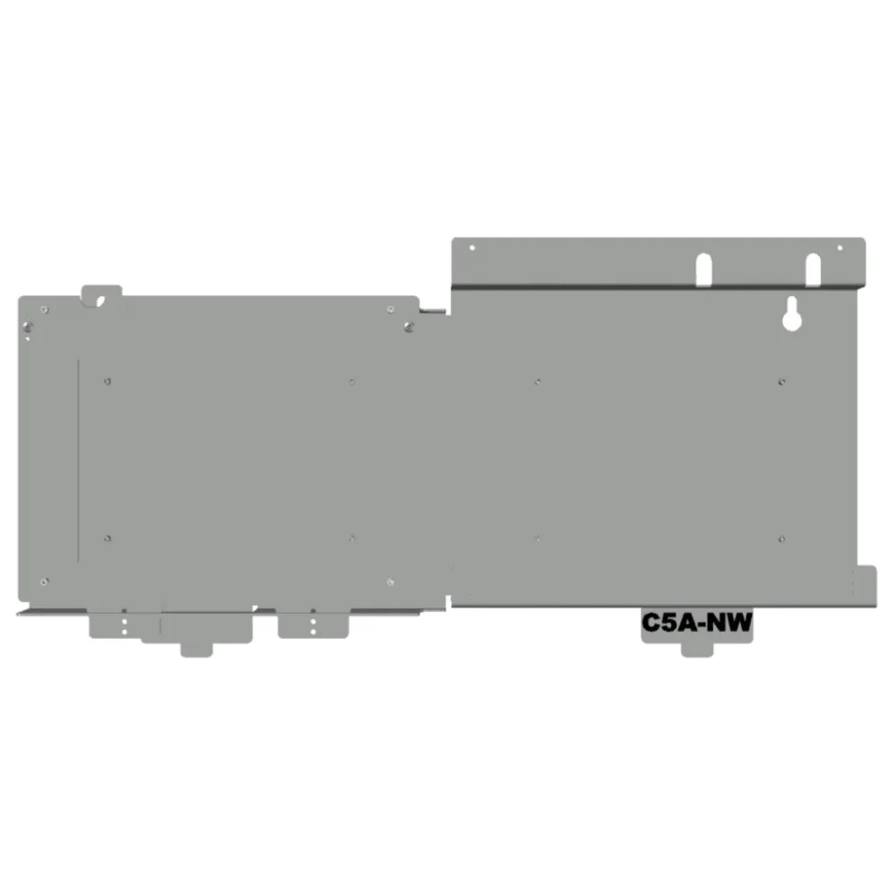 Chasis de audio para montar el sistema DVC y su teclado en gabinete CAB-5, incluye micrófono y compartimiento integrados