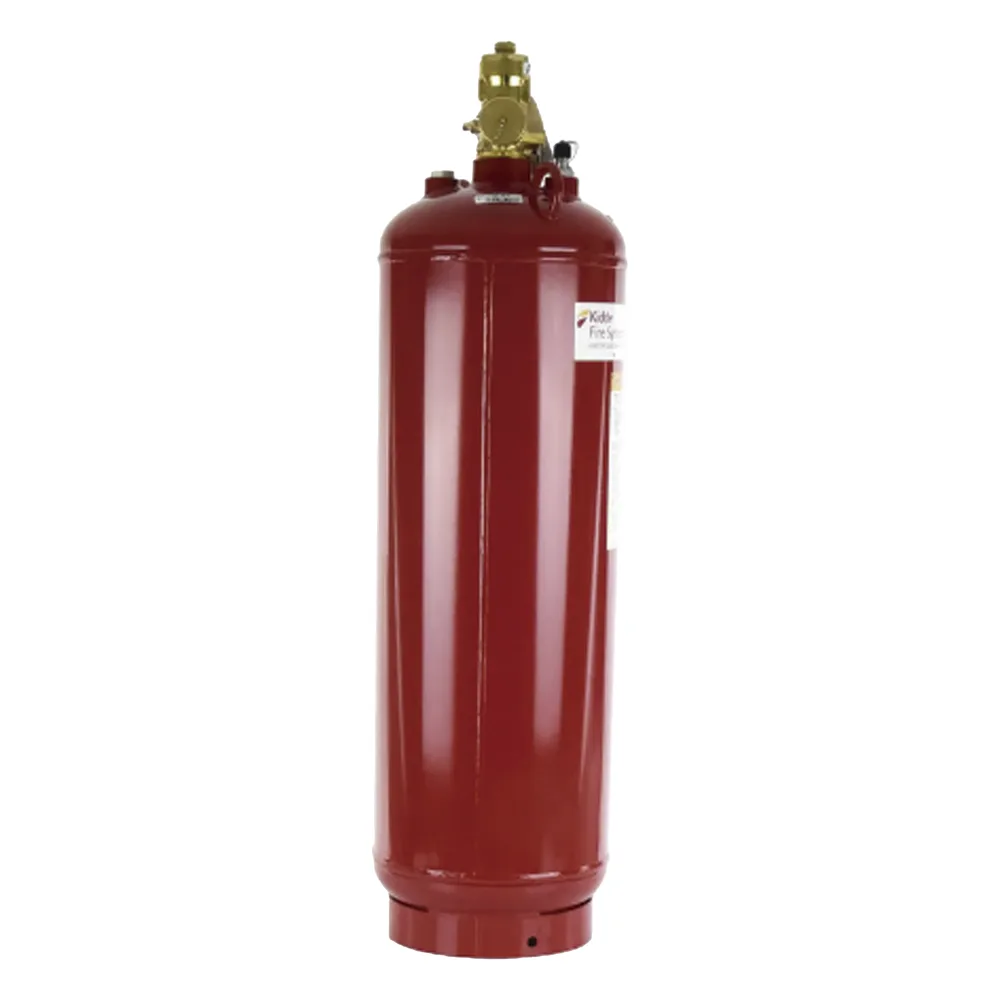 Cilindro con válvula de 350 lb de capacidad para sistema de extinción de agente limpio, con indicador de nivel de líquido, compatible con Kidde ECS-500 y ECS-500 Marine – vista 4