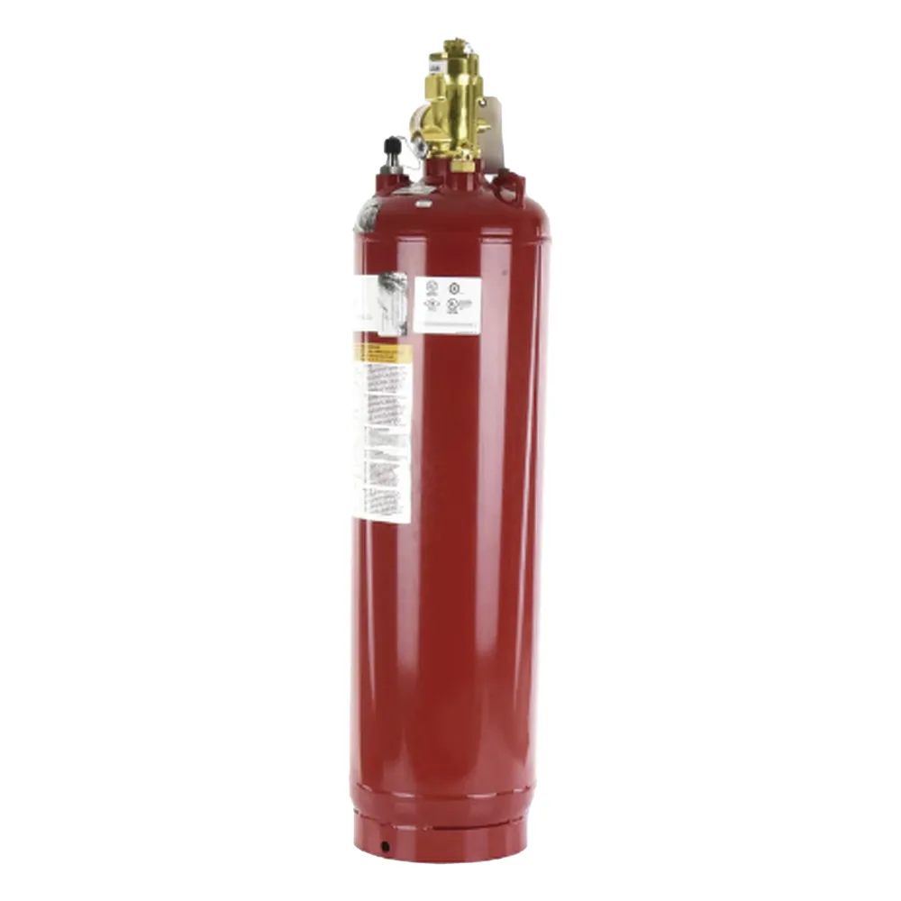 Cilindro con válvula e indicador de nivel de líquido, capacidad de 200 lb (90.7 kg), para sistemas de agente limpio ECS-500 y ECS-500 Marine – vista 2
