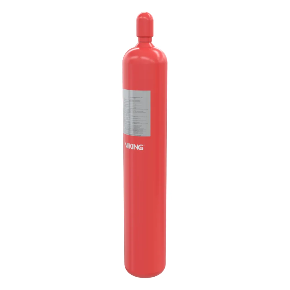 Cilindro de Agente Extintor de Gas Inerte Oxeo | Nitrógeno 80L  2901 PSI | Sistema de Extinción Oxeo – vista 2