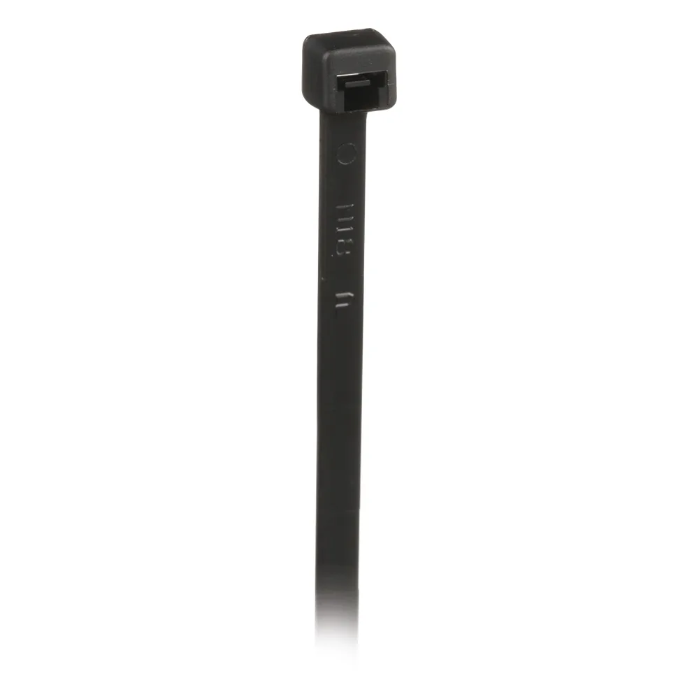 Cincho de Nylon 6.6, 203mm largo x 3.6mm ancho, Color Negro. Paquete de 1000 Piezas – vista 2