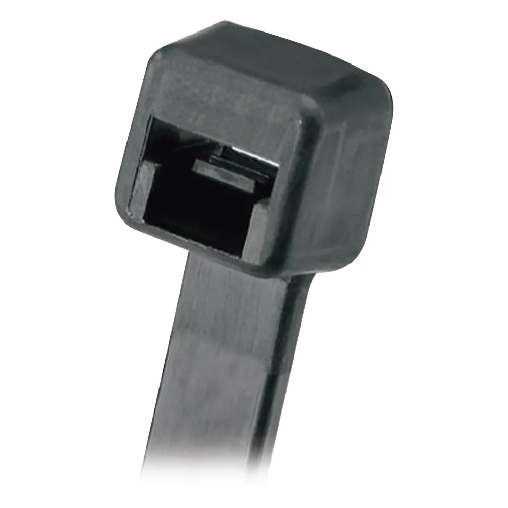 Cincho de Nylon 6.6, 203mm largo x 3.6mm ancho, Color Negro. Paquete de 1000 Piezas