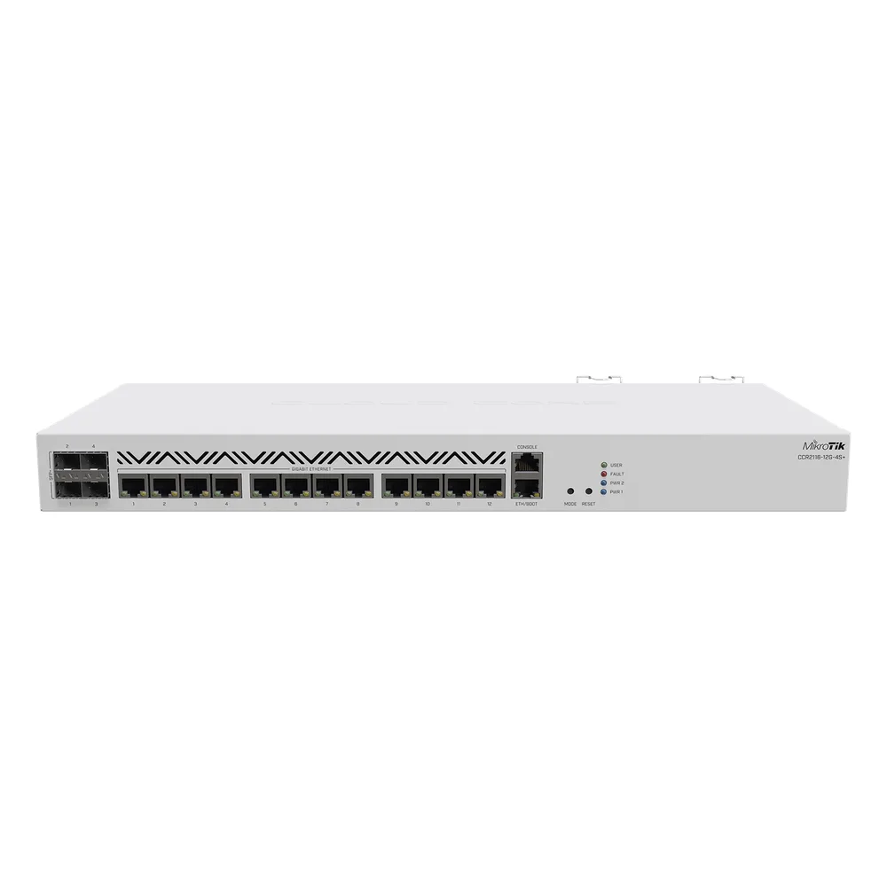 Cloud Core Router 16 Nucleos ARM, 12 puertos Gigabit, 4 SFP+ 10G