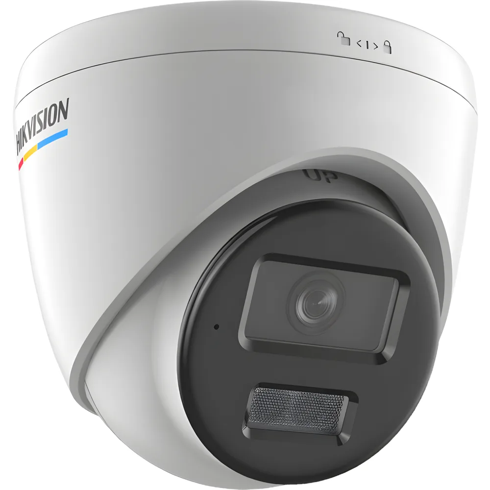 [ColorVu 3.0 + MD 3.0] Turret IP 2 Megapixel / Lente 2.8 mm / 30 mts IR + 30 mts Luz Blanca / Micrófono Integrado /Motion Detection 3.0 / Exterior IP67 / dWDR / PoE / Micro SD – vista 3