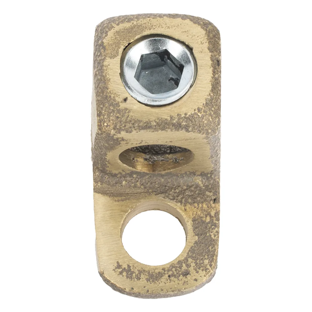 Conector Bornes 1/2" / Cable 1/0 AWG-250 MCM / Bronce 100% / Baja Resistencia / Sin Soldadura Exotérmica