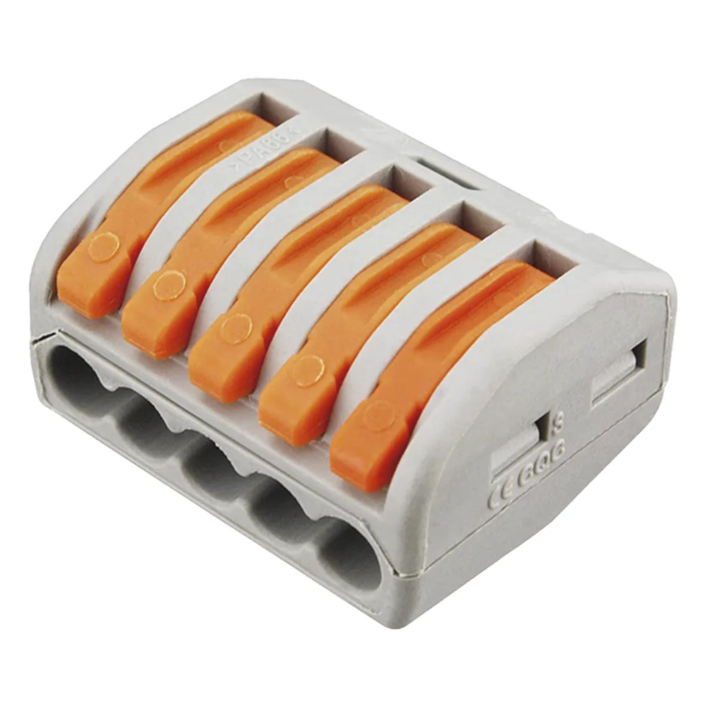 Conector Compacto para 1 Cable de Entrada 4 Cables de Salida / Cables Compatibles 12AWG-28AWG