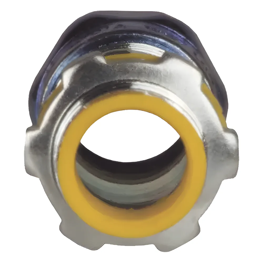 Conector de Compresión Impermeable aislado de Acero Galvanizado para Pared Delgada de 3/4" . – vista 2