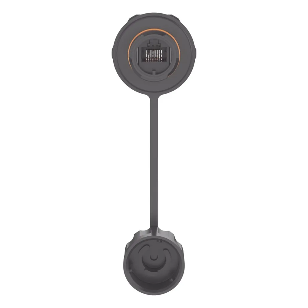 Conector Jack RJ45 de Uso Industrial Estilo TG, Blindado Categoría 6A, Con Tapa Protectora, Protección IP67 – vista 2