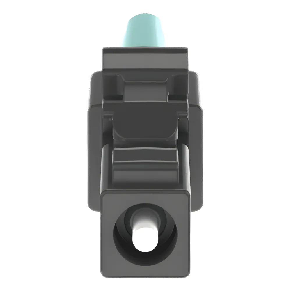 Conector LC de Empalme por Fusion OmniSplice™, Para Fibra Óptica Multimodo 50/125µm OM3/OM4/OM5, Color Aqua – vista 2