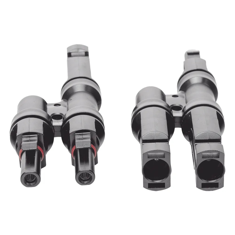 Conector MC-4 Doble para Módulos Fotovoltaicos – vista 2