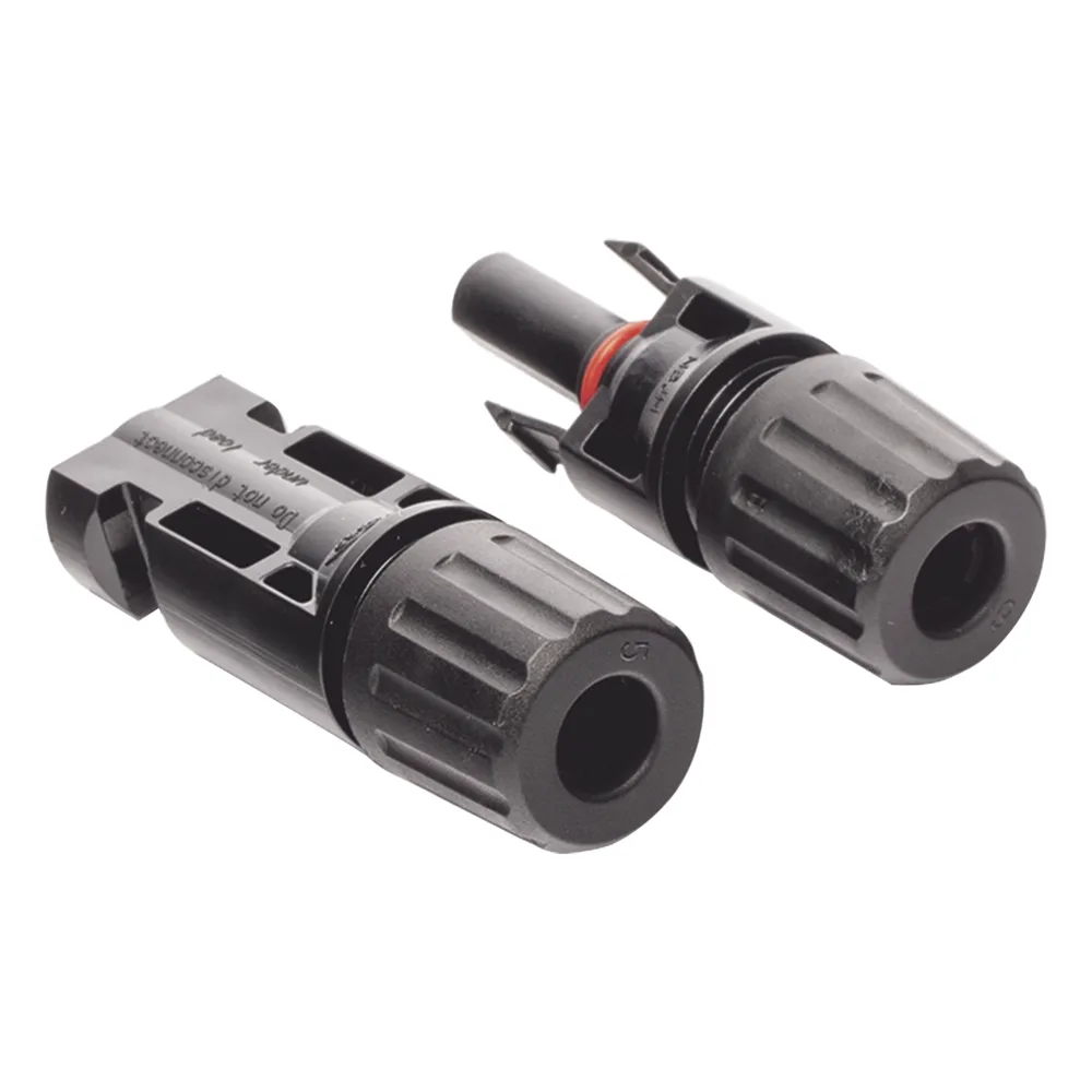 Conector MC-4 para Módulos Fotovoltaicos (conector hembra + conector macho) – vista 4