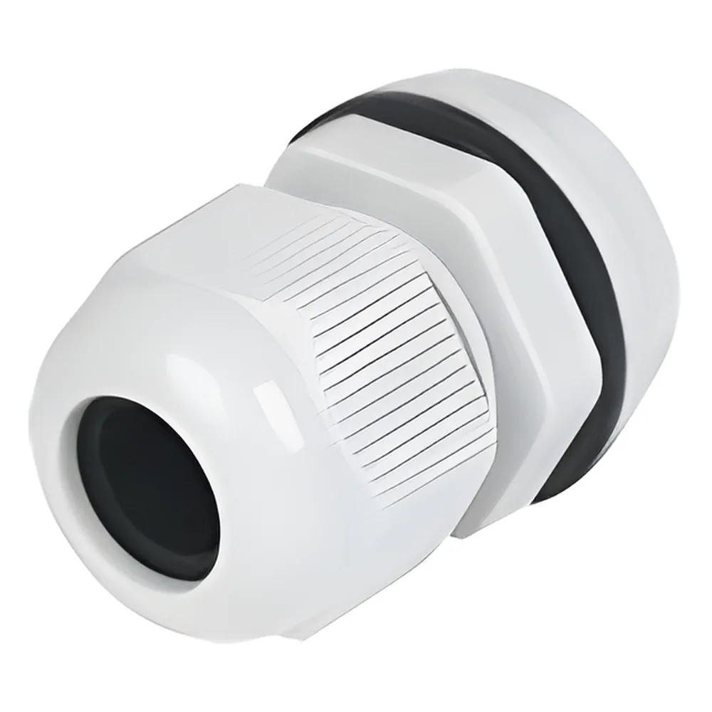 Conector Plástico Tipo Glándula para Cable de 5 a 10 mm de Diámetro.