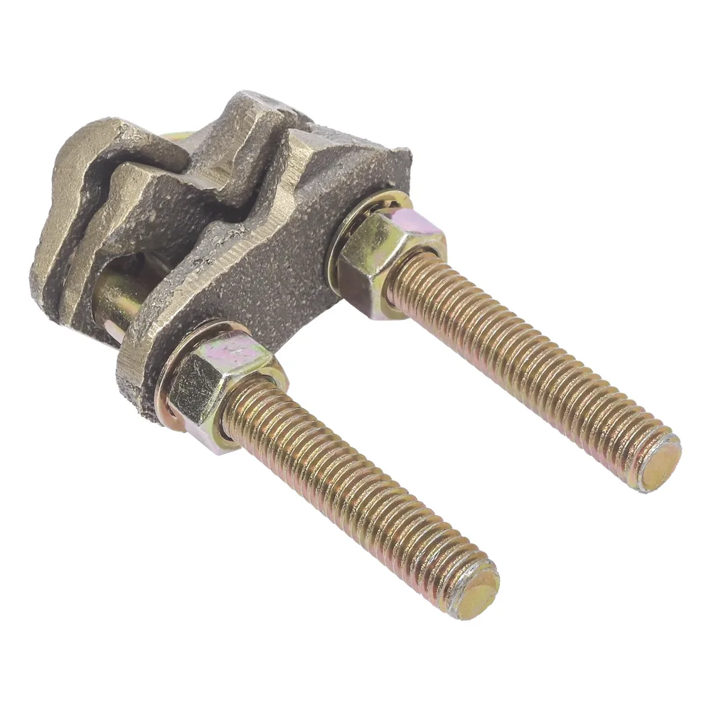 Conector X 2 Cables / Calibre 4-2/0 AWG / Bronce 100% / Unión Cruzada / Sin Soldadura / Baja Resistencia – vista 2