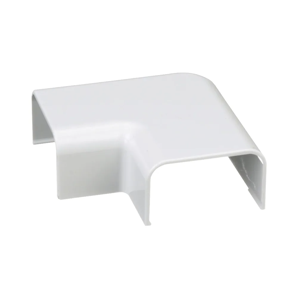 Conexión en ángulo recto "L", para uso con canaleta LD10, material ABS, Color Blanco – vista 3
