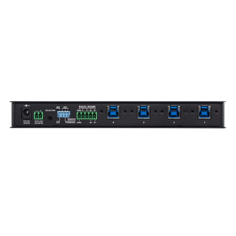 Conmutador concentrador industrial | 4 x 4 USB | 3.2 Gen 1 – vista 3