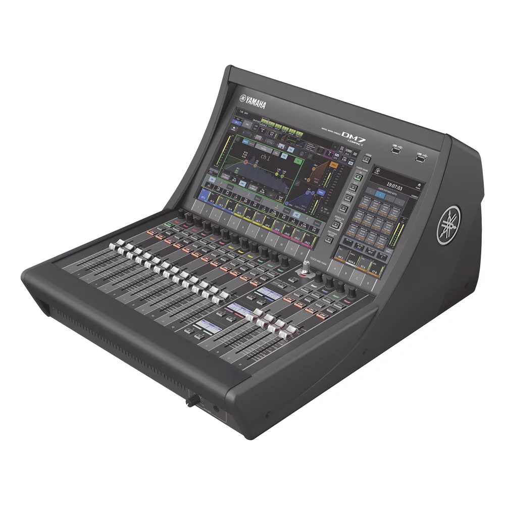 CONSOLA DE MEZCLA DIGITAL DE AUDIO 72 CANALES 48 MEZCLAS C/ DANTE I/O (DM7 COMPACT) – vista 2