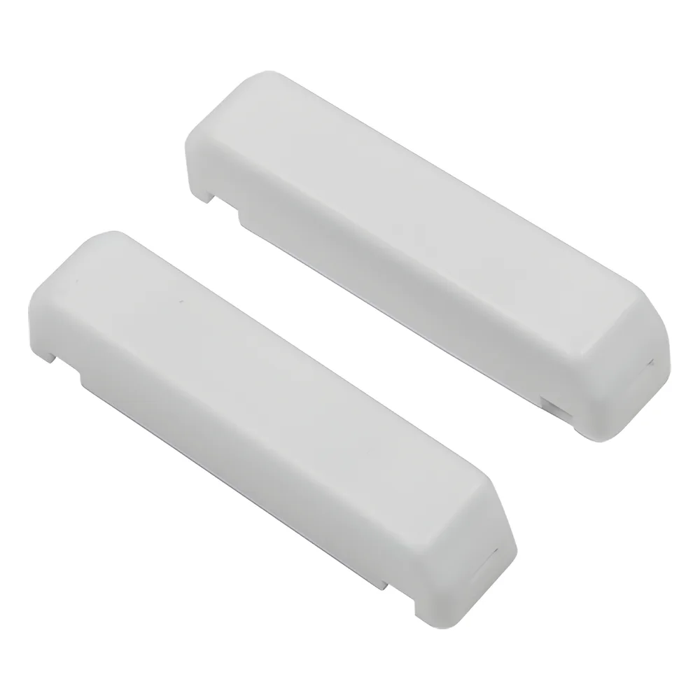 Contacto magnético de superficie con tapa articulada para puertas y ventanas