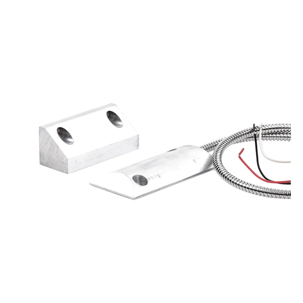 Contacto Magnético para Piso Uso Rudo / Salida Dual NC/NA / GAP 65 mm (2.5 in) / Aluminio / Cable Blindado 55 cm / UL & CE – vista 3