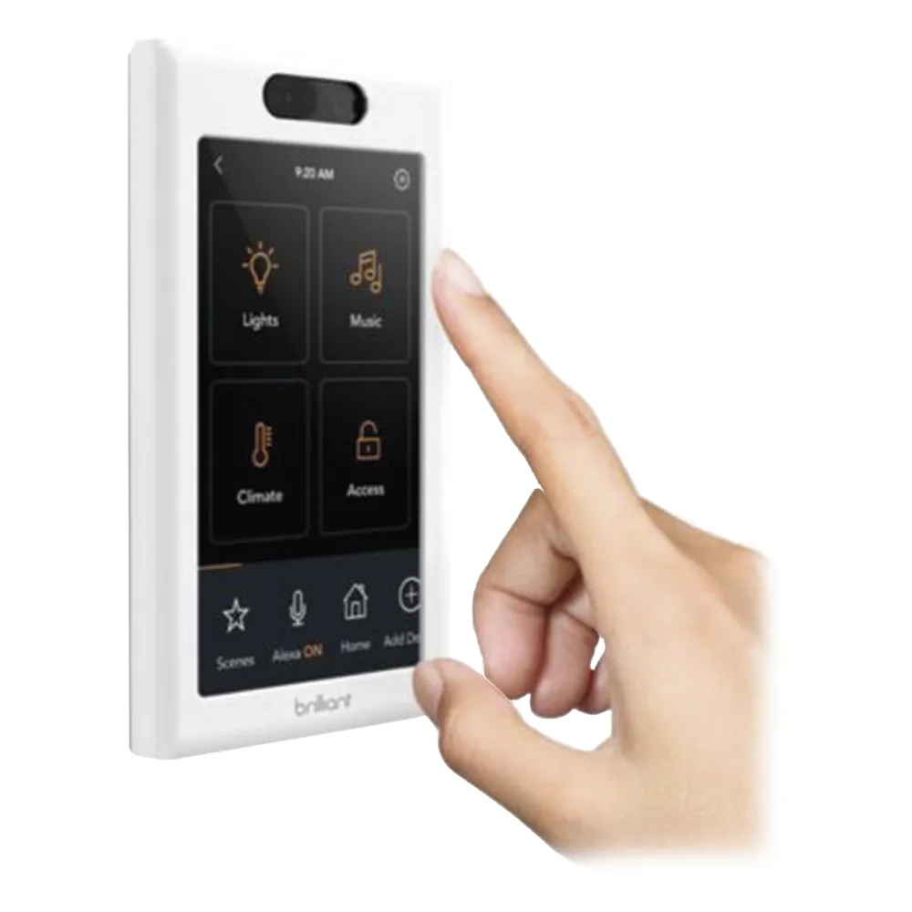 Control de iluminación touch desde su pantalla en pared – vista 2