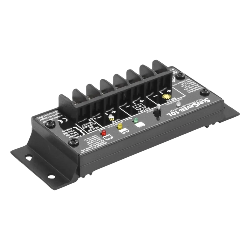 Controlador de Carga Solar SunSaver PWM 10 A / 12 VCC / Encapsulado Epóxico / Clase 1 Div 2 / Compensación de Temperatura – vista 4