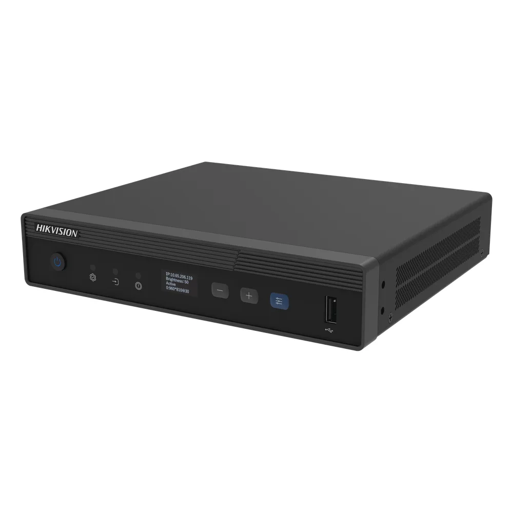 Controlador LED para Videowall / Configuración WEB / Android Integrado / 6 Puertos RJ45 / Hikvision – vista 3