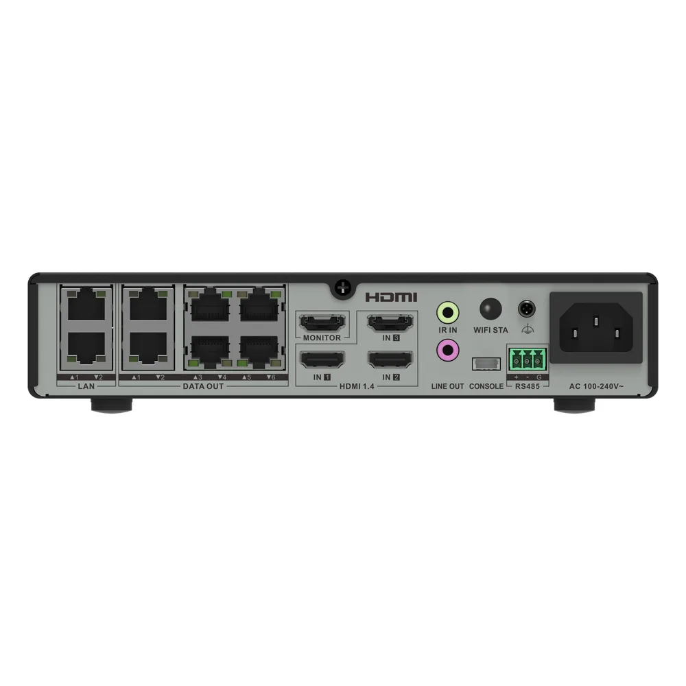 Controlador LED para Videowall / Configuración WEB / Android Integrado / 6 Puertos RJ45 / Hikvision – vista 4