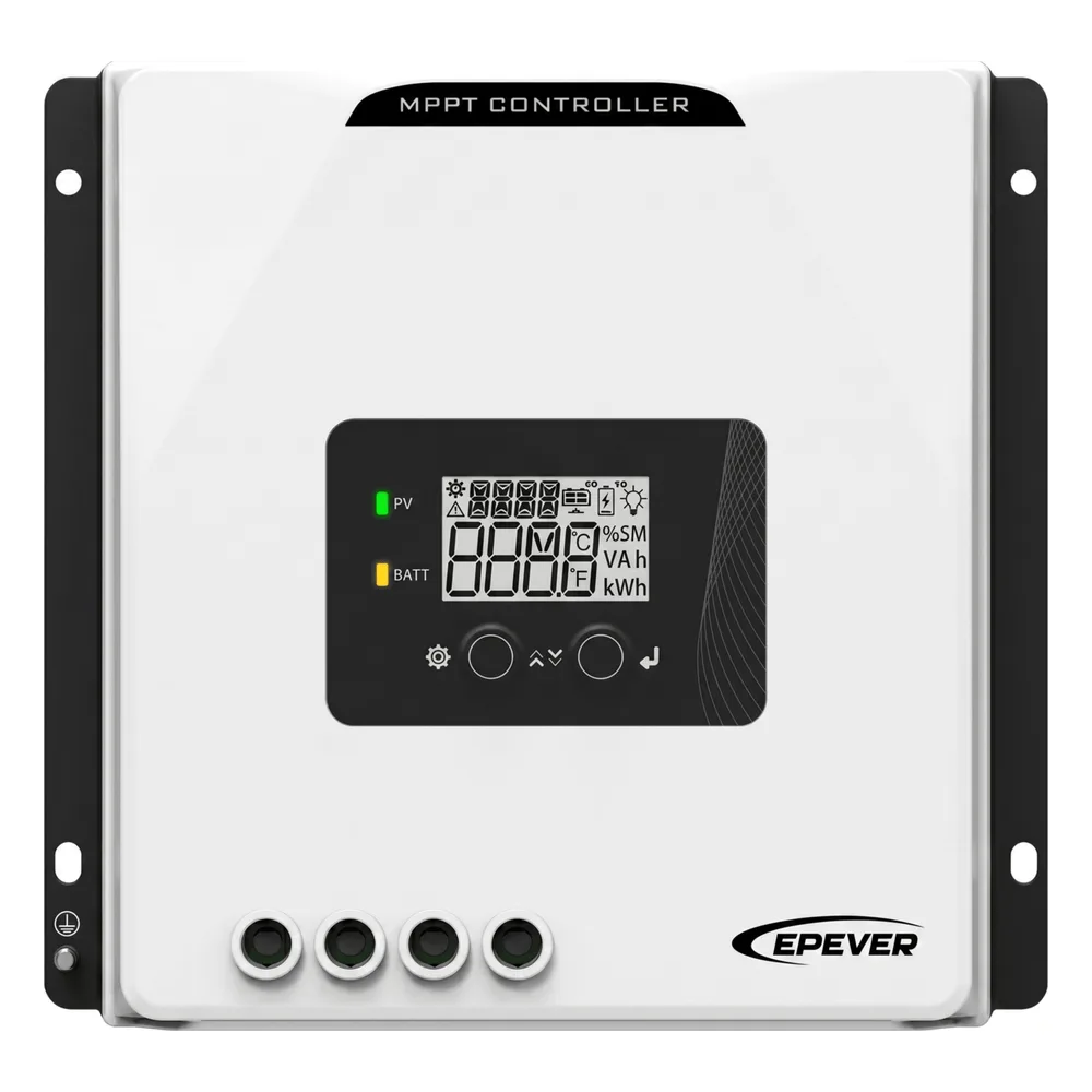 Controlador Solar MPPT / 40A / 12/24V / Voc 100V / Modo Sin Batería / Baterías Litio / IP32