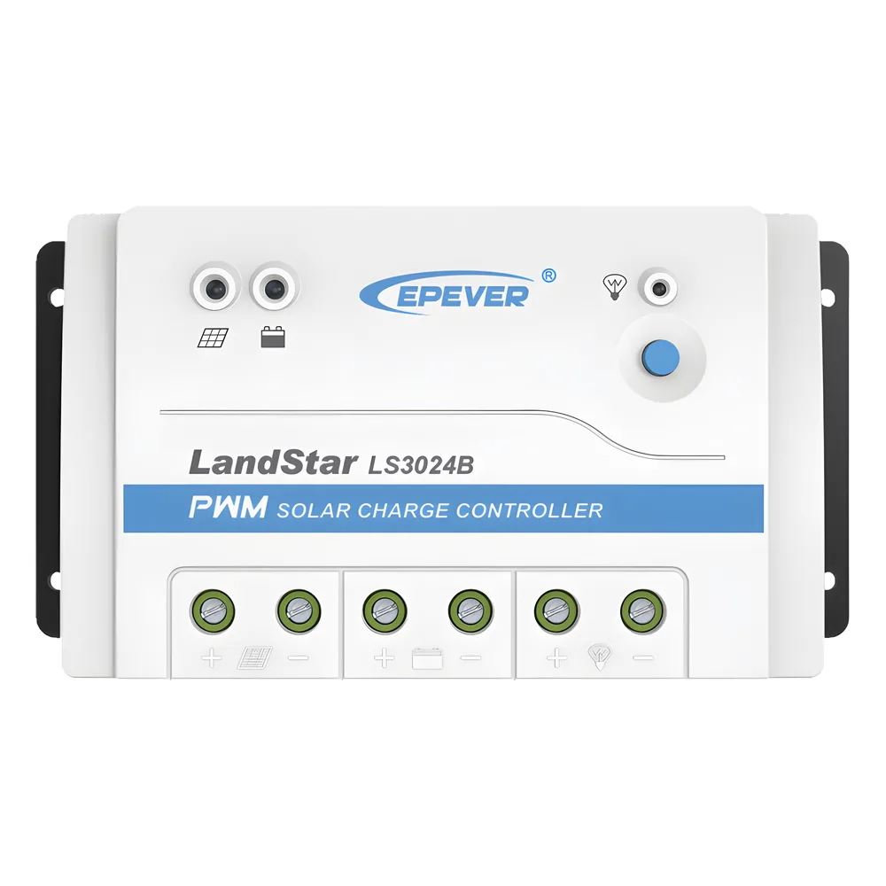 Controlador Solar PWM / 30A / 12/24V / RS-485 / Baterías Gel-AGM-Selladas / Parámetros Configurables