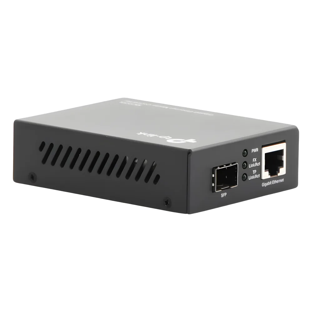 Convertidor Fibra Óptica Monomodo o Multimodo / 1 Puerto SFP 1000 Mbps / 1 Puerto RJ45 10/100/1000 Mbps / Plug and Play – vista 5