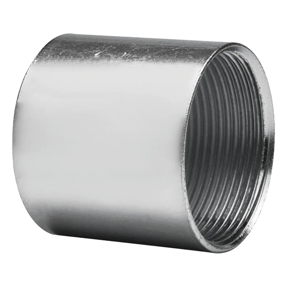 Cople Cédula 40 de 3/4" (21 mm) con Rosca / Etiqueta Naranja.
