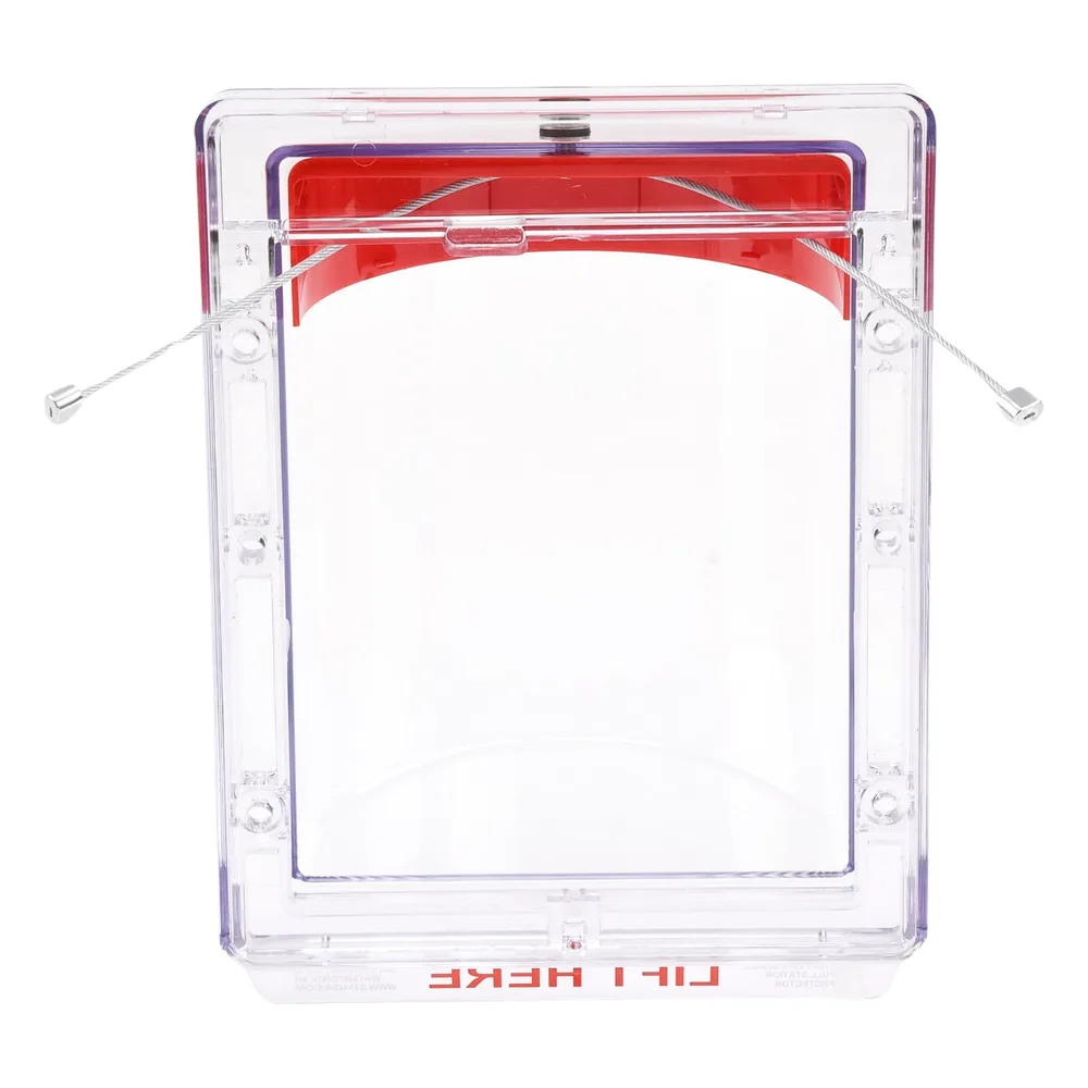Cubierta Protectora Serie Stopper IIÆ De Policarbonato Super Resistente, Montaje Empotrado, Texto En Inglés, Sin Bocina – vista 2
