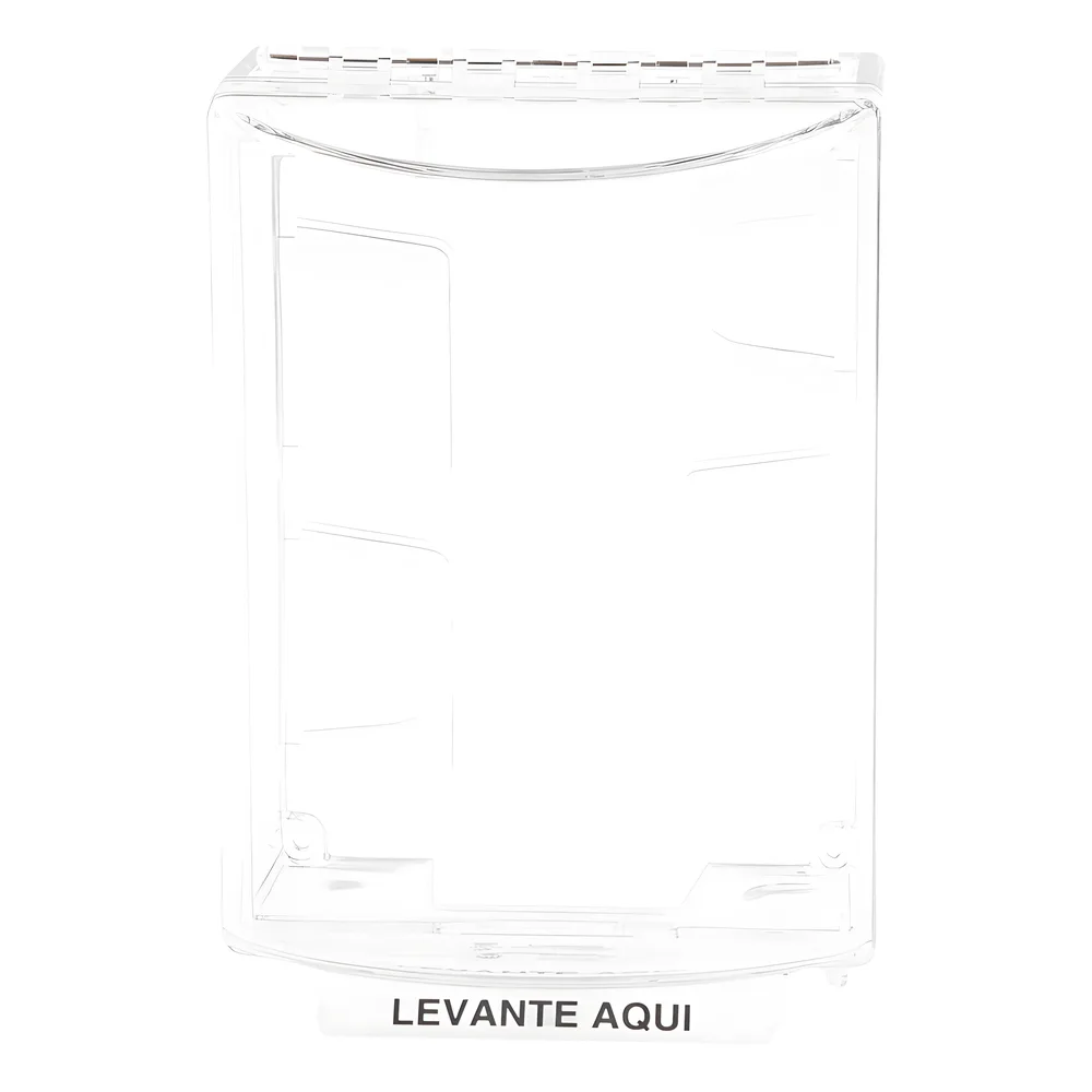 Cubierta Universal Transparente con Espaciador, Texto en Español – vista 4