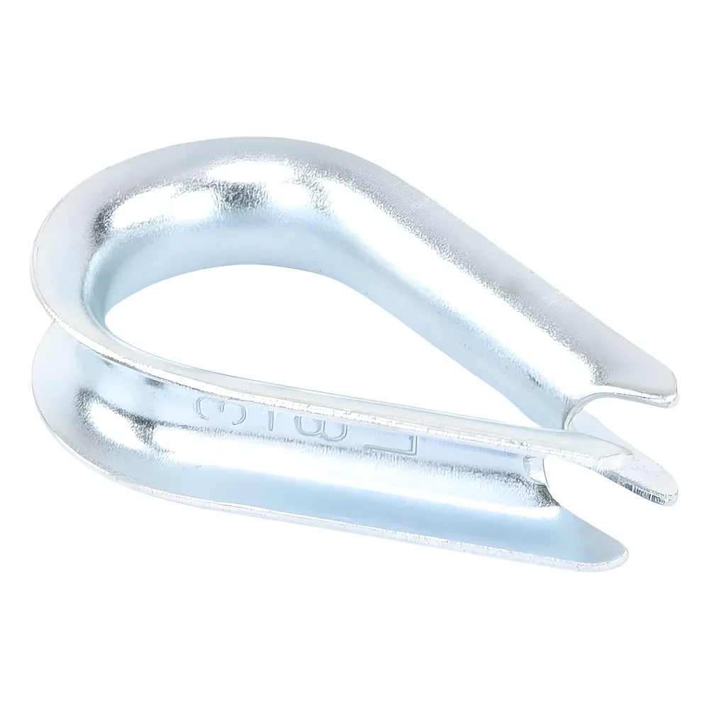 Cuello/ Guardacabo/ Rozadera para Cable de 3/8" de Acero Galv. por Inmersión. – vista 2