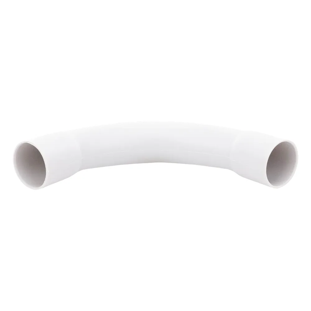 Curva de radio estrecho para tubería rígida, recomendado para cables de datos, PVC Auto-extinguible, de 25 mm – vista 3
