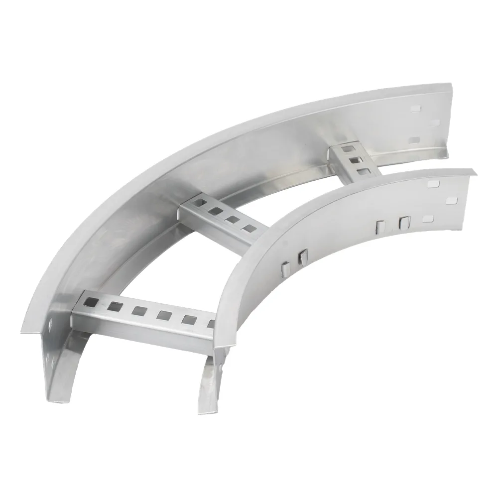 Curva Horizontal de Aluminio de 90° Perfil Z / Peralte 3 1/4" / Ancho 6" / Radio 8" / Incluye Tornillería (CHC90EZ314R8X6AK)