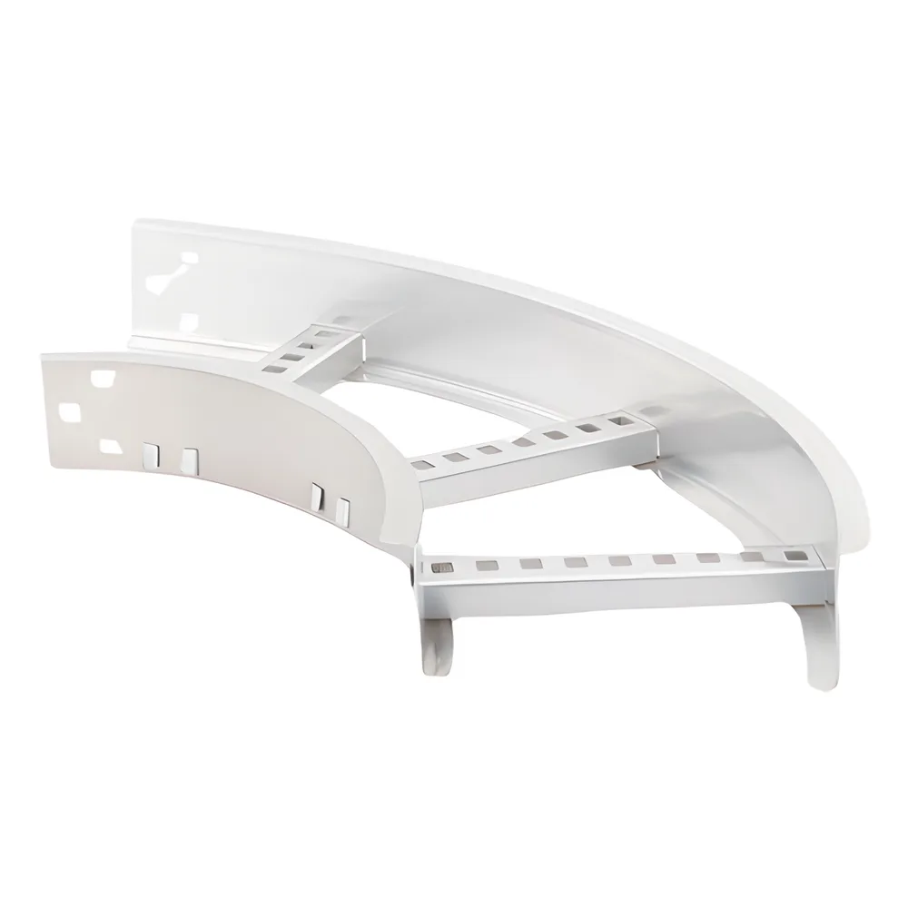 Curva Horizontal de Aluminio de 90° Perfil Z / Peralte 3 1/4" / Ancho 9" / Radio 8" / Incluye Tornillería (CHC90EZ314R8X9AK) – vista 2