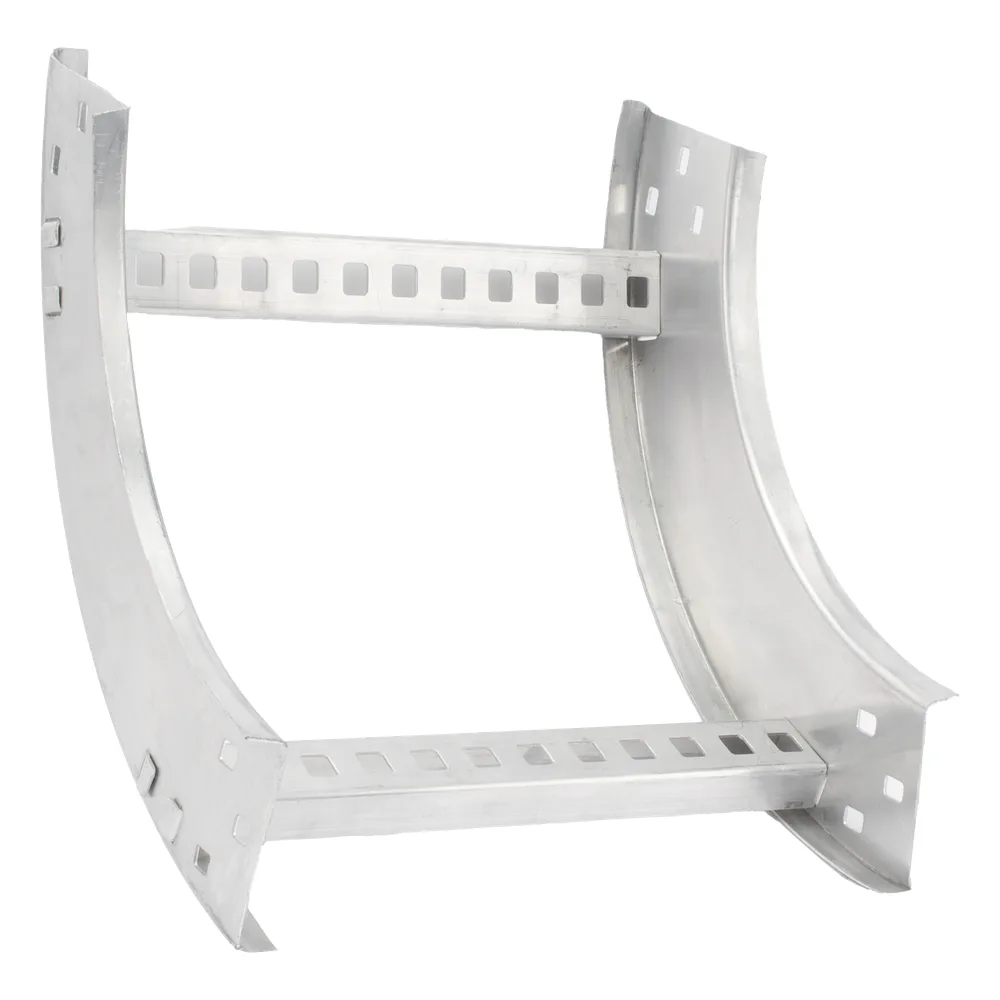 Curva Vertical Interior de Aluminio de 90° Perfil Z / Peralte 3 1/4" / Ancho 12" / Radio 8" / Incluye Tornillería (CHVI90EZ314R8X12AK)