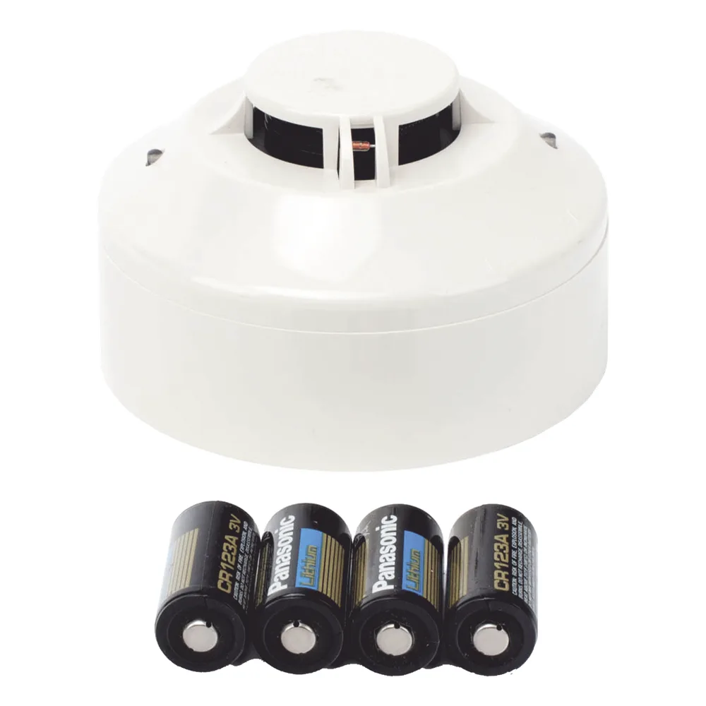 Detector fotoeléctrico de humo inalámbrico direccionable con base incluida, para red mallada SWIFT – vista 5