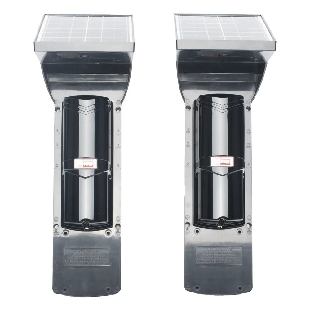 Detector Fotoelectrico Solar SFIRE SFA60 / 2 Rayos Infrarrojos / 60 m Exterior / 120 m Interior / Panel Solar Integrado / Bateria 4,000 mAh / 4 Frecuencias / IP65 – vista 4