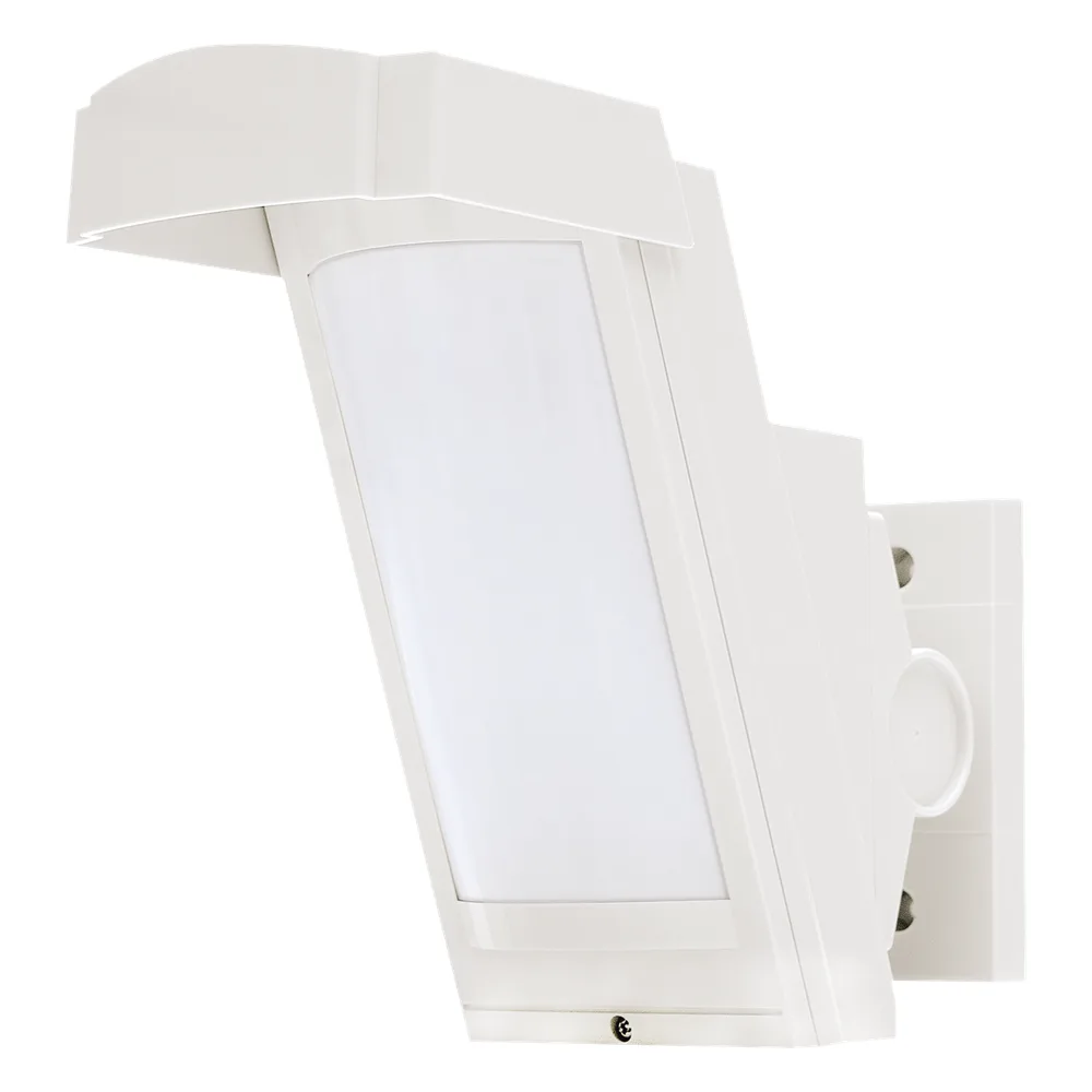 Detector PIR Exterior / Inalámbrico a Batería / 12 m y 85° / 94 Zonas / Antimascara / IP55
