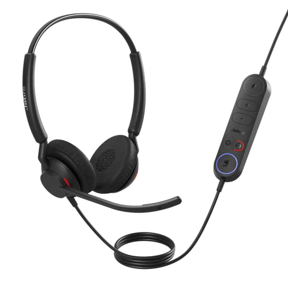 Diadema / Auricular Jabra Engage 40 Stereo / USB-C y USB-A / Aislamiento de Ruido / Doble Micrófono MEMS (4099-419-269)