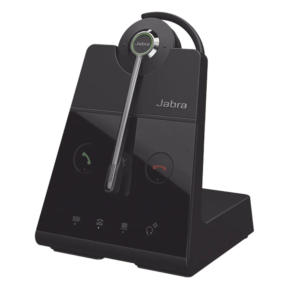 Diadema / Auricular Jabra Engage 65 Convertible / DECT / Cancelación de Ruido / 100m Alcance / Ultraligero 18g (9555-553-125)