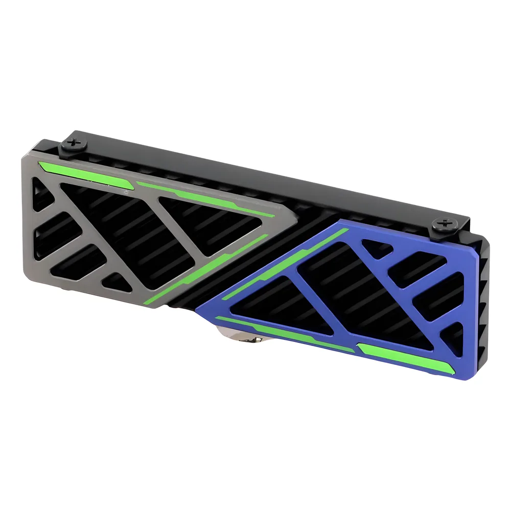 Disipador de Calor para SSD M.2 2280 / Aleación de Aluminio / Reducción ≤25°C / Compatible PC Escritorio y PS5 / 73 x 22 x 9 mm – vista 5