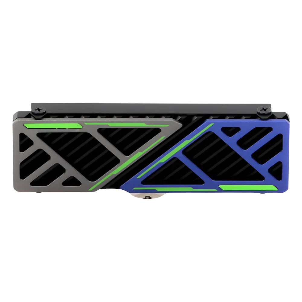 Disipador de Calor para SSD M.2 2280 / Aleación de Aluminio / Reducción ≤25°C / Compatible PC Escritorio y PS5 / 73 x 22 x 9 mm – vista 7