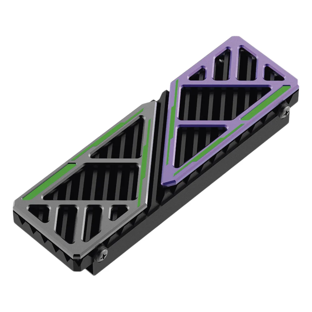 Disipador de Calor para SSD M.2 2280 / Aleación de Aluminio / Reducción ≤25°C / Compatible PC Escritorio y PS5 / 73 x 22 x 9 mm
