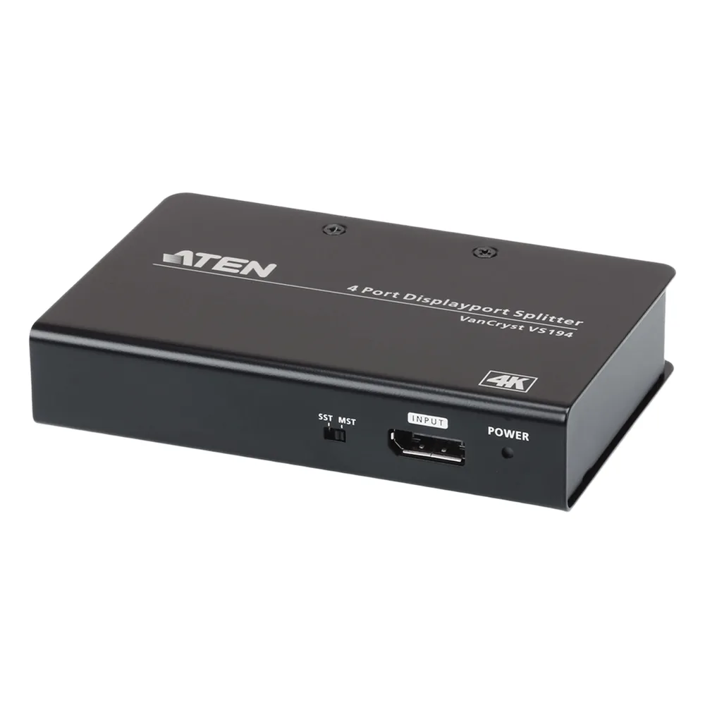 Distribuidor DisplayPort 4K de 4 puertos