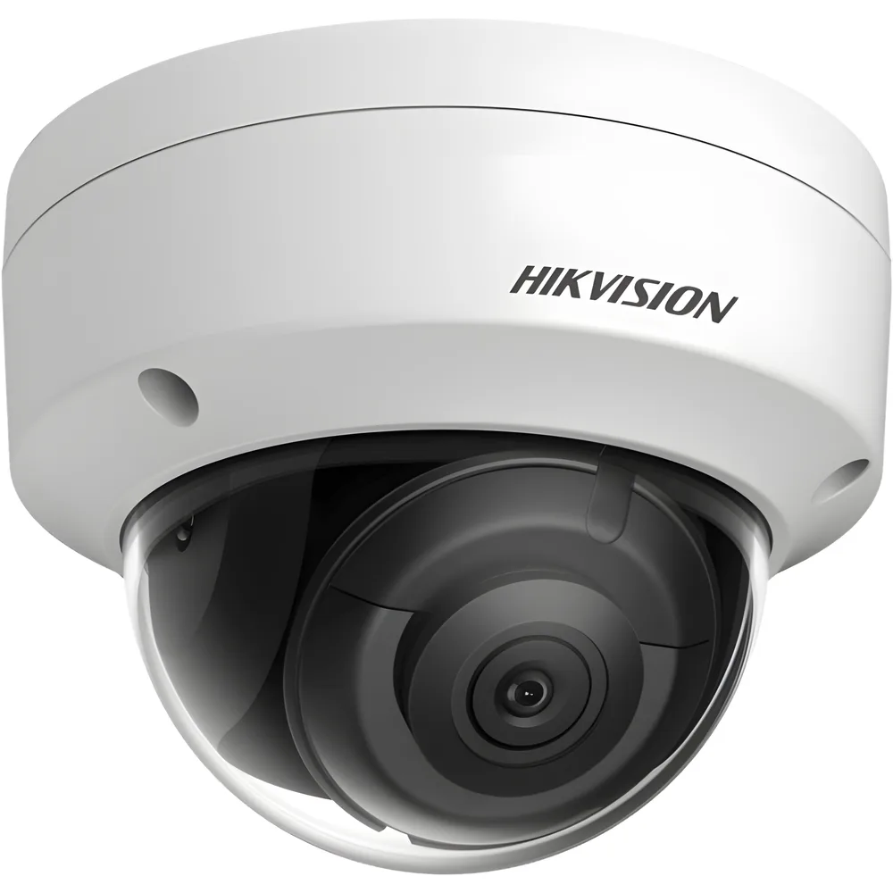 Dome Fija de Red 2 MP / Compresión H.265+ / WDR 120dB / 3D DNR / PoE / A Prueba de Agua y Vandalismo / Detección Humana y de Vehículos – vista 3