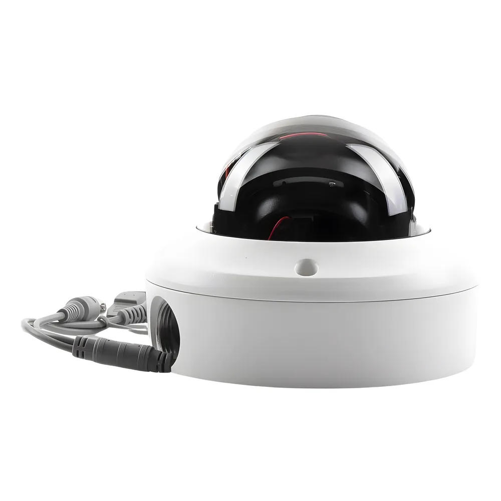 Domo TURBOHD 5 Megapixel / Lente Motorizado 2.7 - 13.5 mm / IR EXIR 40 mts / TVI-AHD-CVI-CVBS / IK10 / IP67 / dWDR / 12 Vcc / 24 VCA – vista 3