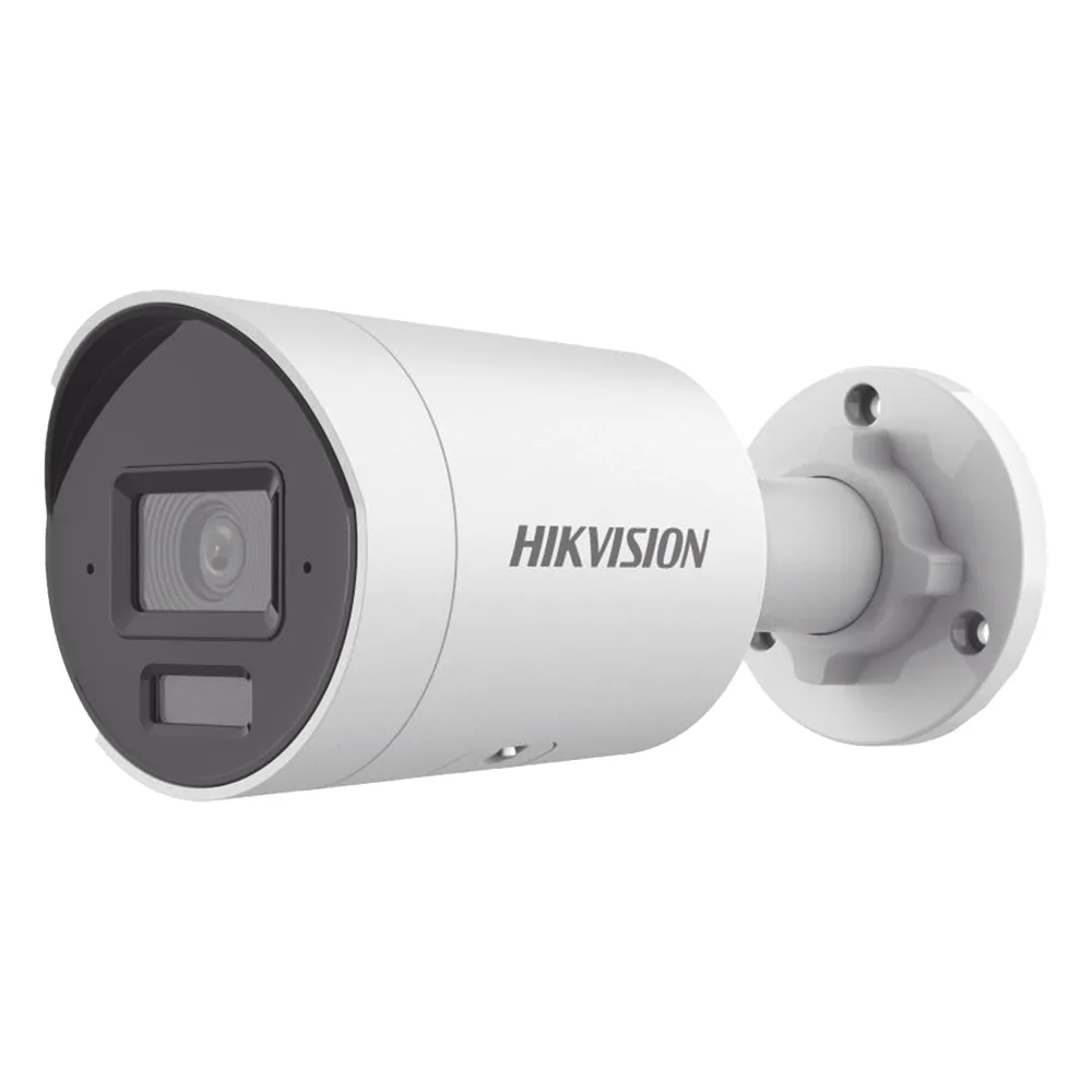 [Dual Light + 2 Micrófonos Integrados] Bala IP 4 Megapixel / Lente 2.8 mm / 40 mts Luz Blanca + 40 mts IR / ACUSENSE / Exterior IP67 / WDR 120 dB / PoE / ONVIF / Micro SD / Metal / ACUSEEK