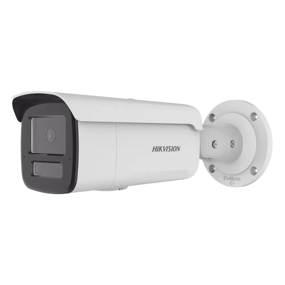 [Dual Light + 2 Micrófonos Integrados] Bala IP 4 Megapixel / Lente 4 mm / 80 mts IR + 80 mts Luz Blanca / ACUSENSE / Exterior IP67 / IK10 / WDR 120 dB / PoE / Micro SD  / ACUSEEK